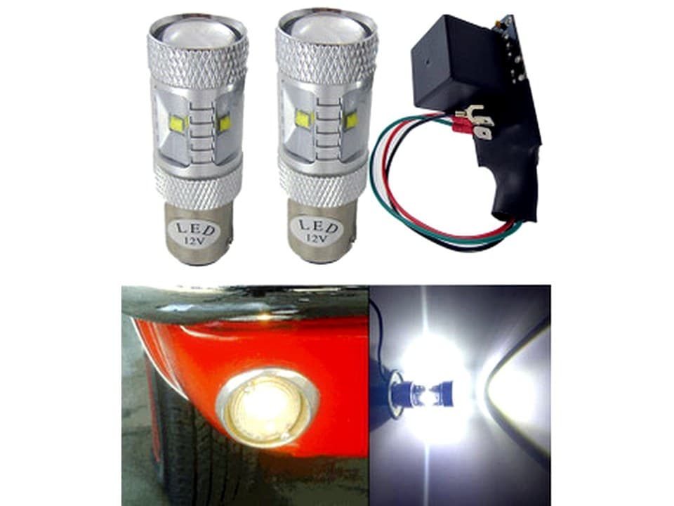 MP-1157-BLT-XP-W-FLA Pair XP 30 Watt LEDs Plus Flasher Kit
