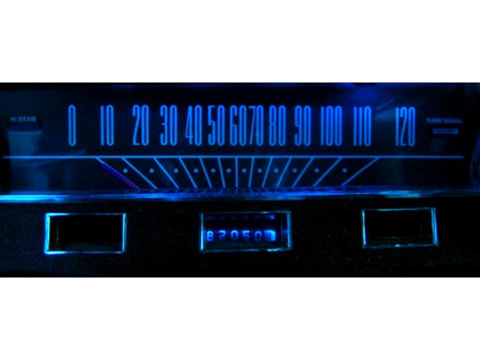MP-6456-LED-GA-BLUE 64-65 Mustang BLUE LED Gauge Bulb Kit