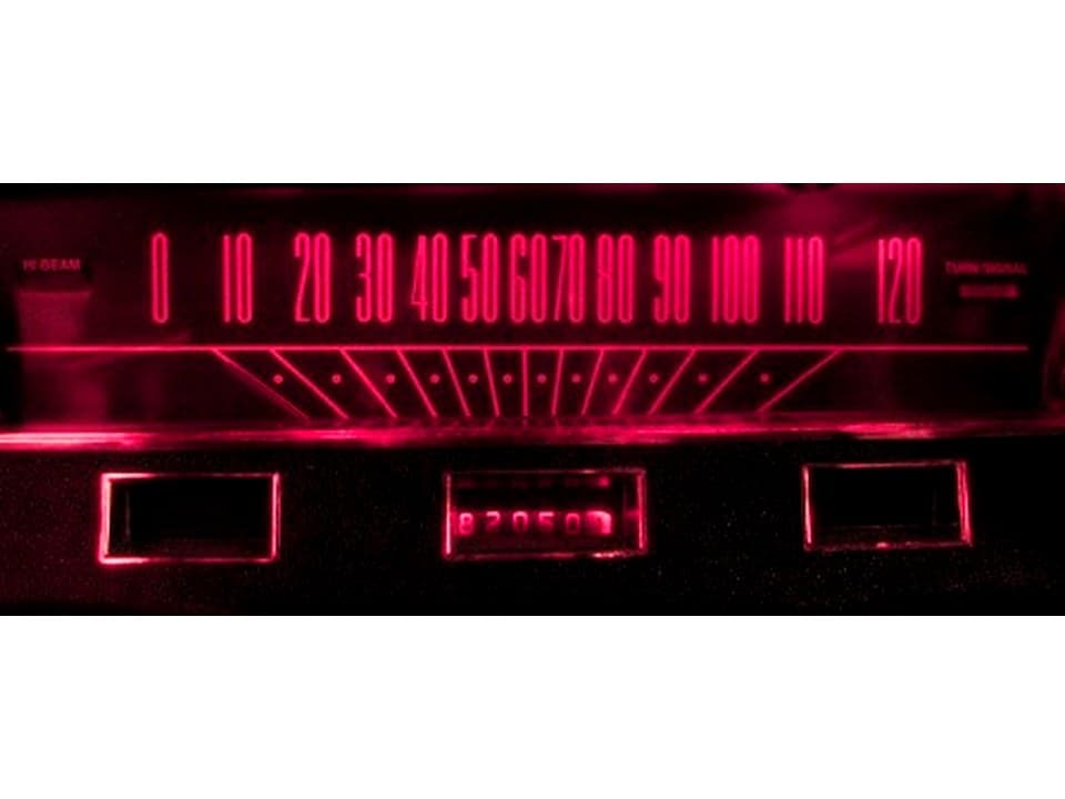MP-6456-LED-GA-RED 64-65 Mustang RED LED Gauge Bulb Kit