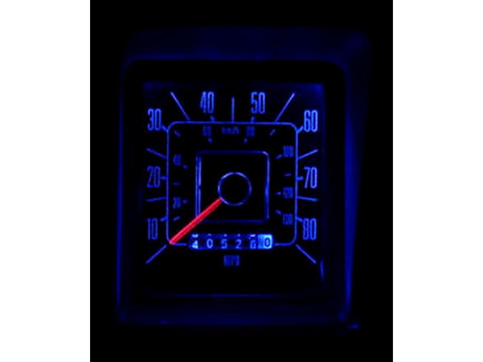 MP-6677-LED-GA-BRC-BLU 66-77 Bronco LED Gauge Lamp Kit