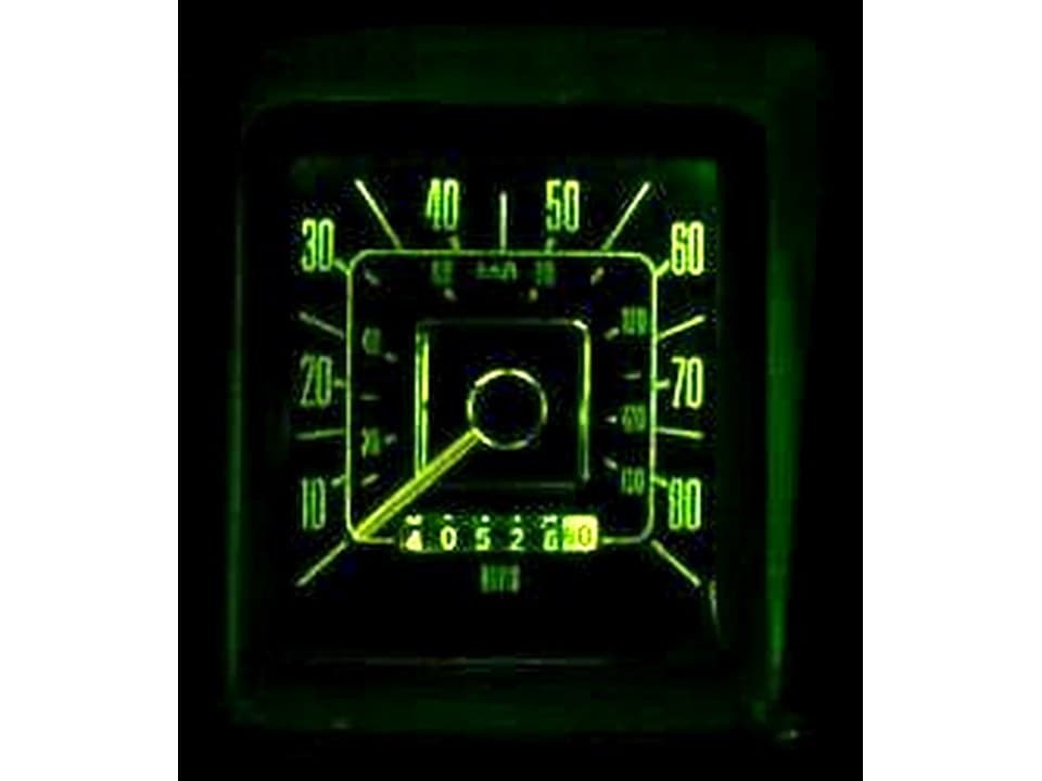 MP-6677-LED-GA-BRC-GRN-UB 66-77 Bronco ULTRA BRIGHT GREEN LED Gauge Lamps Kit