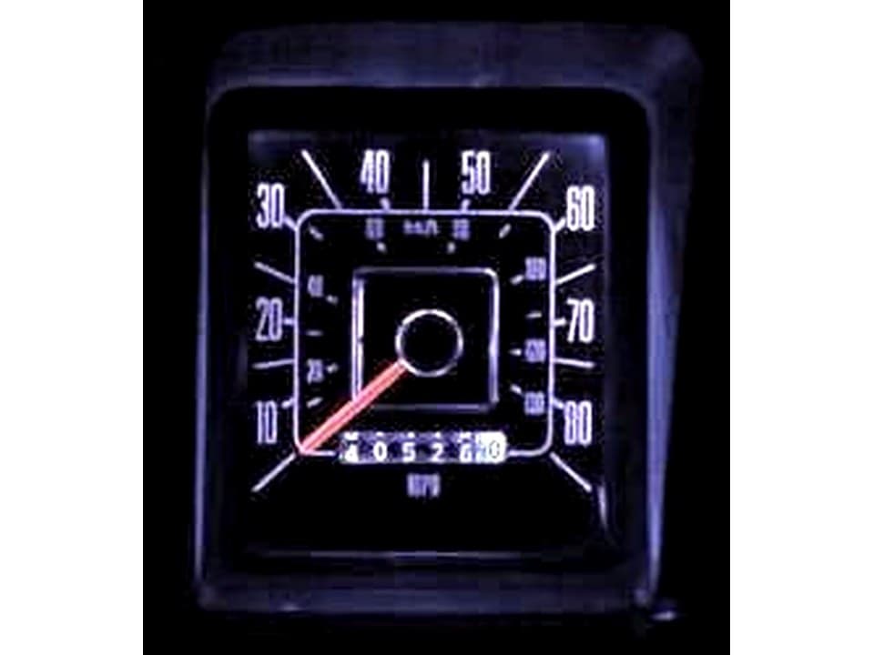 MP-6677-LED-GA-BRC-WHT-UB 66-77 Bronco ULTRA BRIGHT WHITE LED Gauge Lamp Kit