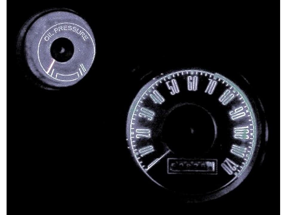 MP-6768-LED-GA-WHITE 67-68 kit Mustang Gauge LED Lamps