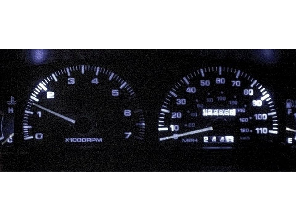 MP-7993-LED-GA-FOX-UB-WHITE 79-93 Mustang LED Gauge Lamps Kit