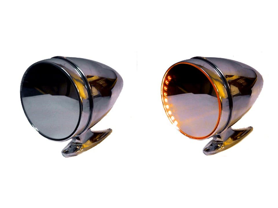MP-8002-AM-L Bullet PAIR Mirror LED Kit