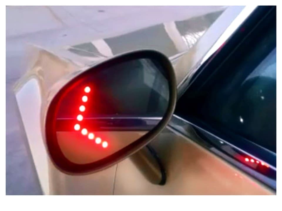MP-8009 Corvette C3 LED Sport Mirrors