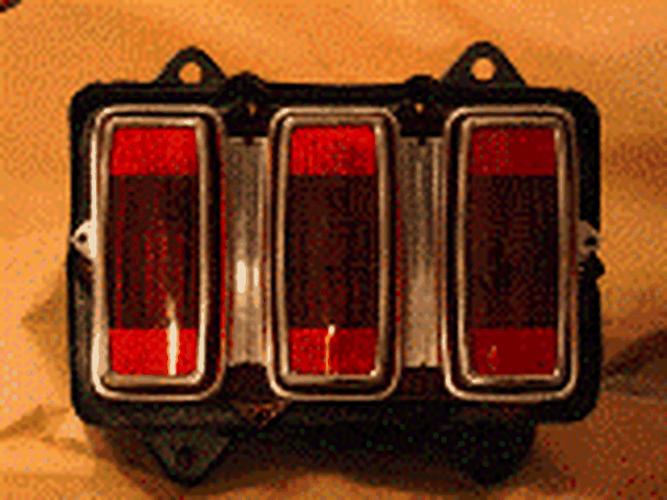 MP-6003-UB-SW 1969 LED Sequential Tail Light Kit