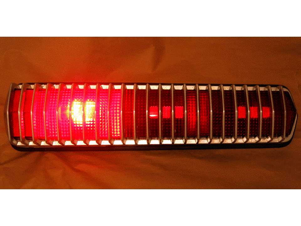 MP-7001 67-68 Cougar LED Sequential Tail Light Kit